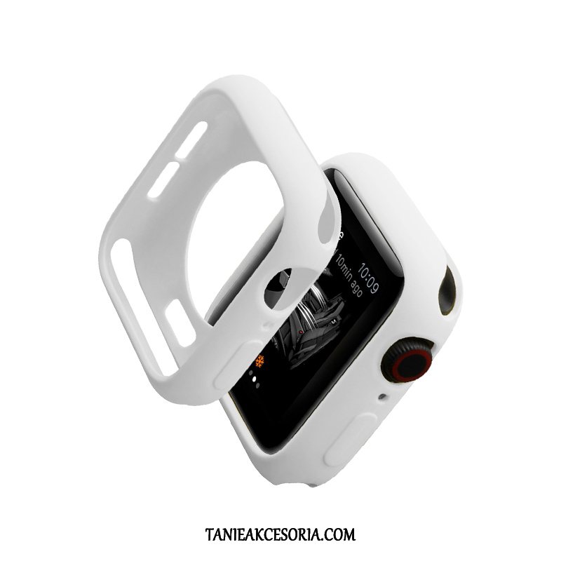 Etui Apple Watch Series 1 Silikonowe Ochraniacz Cienkie, Futerał Apple Watch Series 1 Czerwony Modna Marka