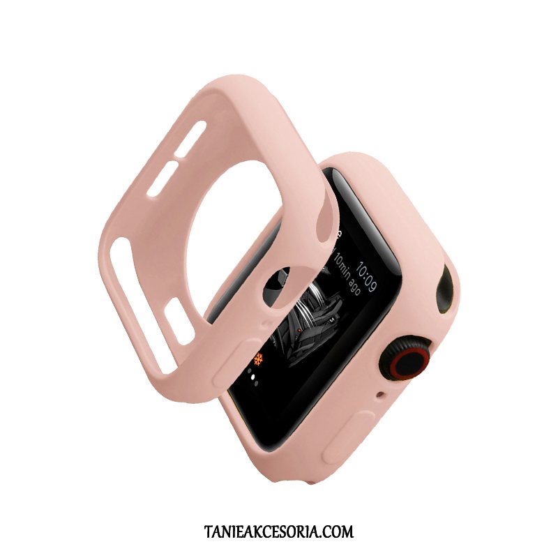 Etui Apple Watch Series 1 Silikonowe Ochraniacz Cienkie, Futerał Apple Watch Series 1 Czerwony Modna Marka
