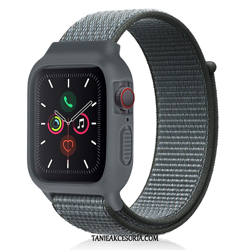 Etui Apple Watch Series 2 Nylon Silikonowe Nowy, Pokrowce Apple Watch Series 2 Tendencja Sportowe Czarny