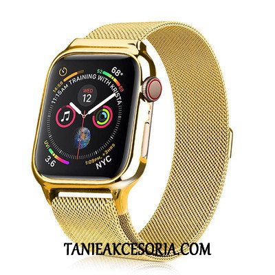 Etui Apple Watch Series 3 All Inclusive Ochraniacz Czerwony, Obudowa Apple Watch Series 3 Nowy Metal Beige