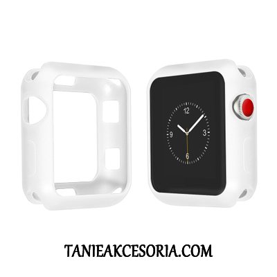 Etui Apple Watch Series 3 Purpurowy Silikonowe Anti-fall, Futerał Apple Watch Series 3 Kolor Miękki Ochraniacz
