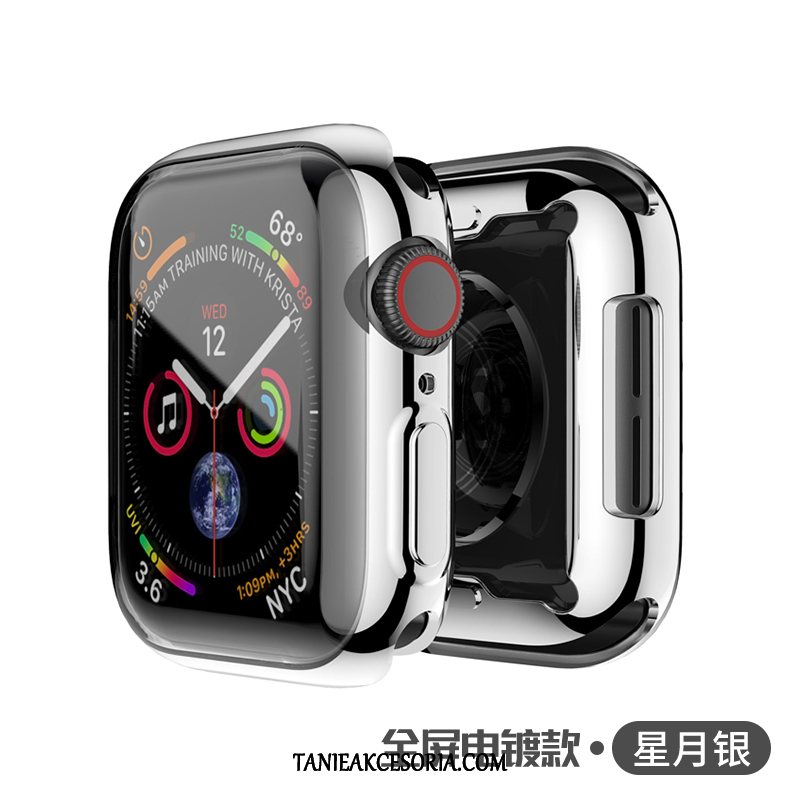 Etui Apple Watch Series 3 Złoto Każdego Dnia Metal, Futerał Apple Watch Series 3 Ochraniacz Poszycie Przezroczysty