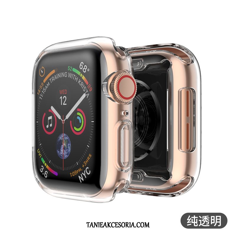 Etui Apple Watch Series 4 Miękki Różowe All Inclusive, Pokrowce Apple Watch Series 4 Poszycie Ochraniacz Cienkie