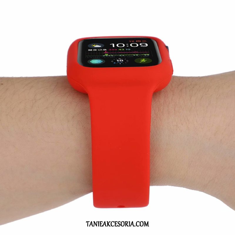 Etui Apple Watch Series 5 Ochraniacz Moda Nowy, Futerał Apple Watch Series 5 Sportowe Czerwony Tendencja