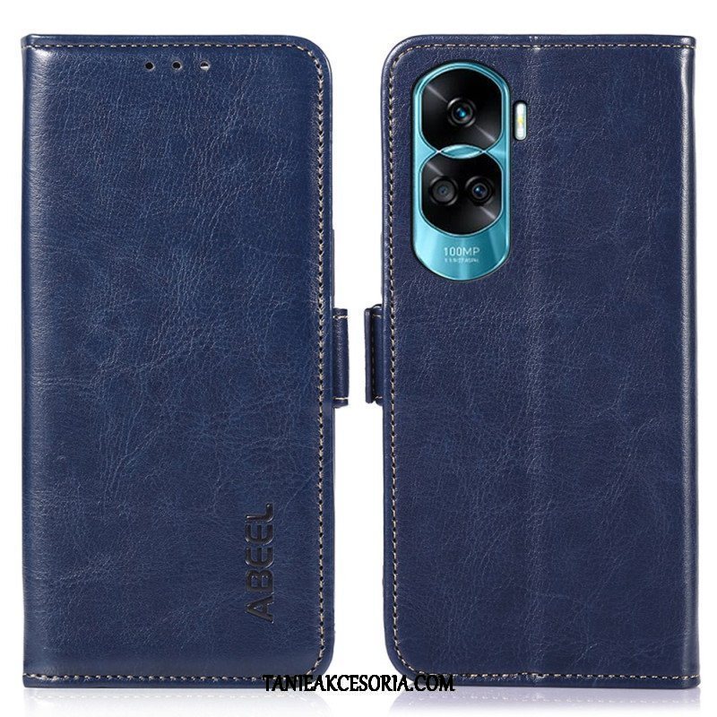 Etui Folio do Honor 90 Lite Abeel Ze Sztucznej Skóry