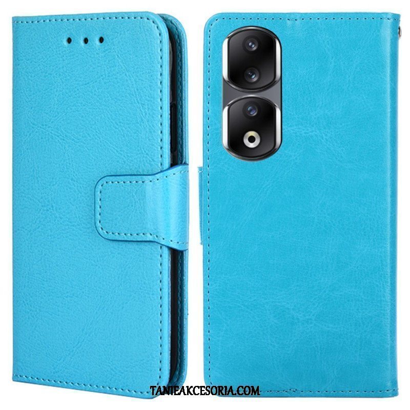 Etui Folio do Honor 90 Pro Styl Retro