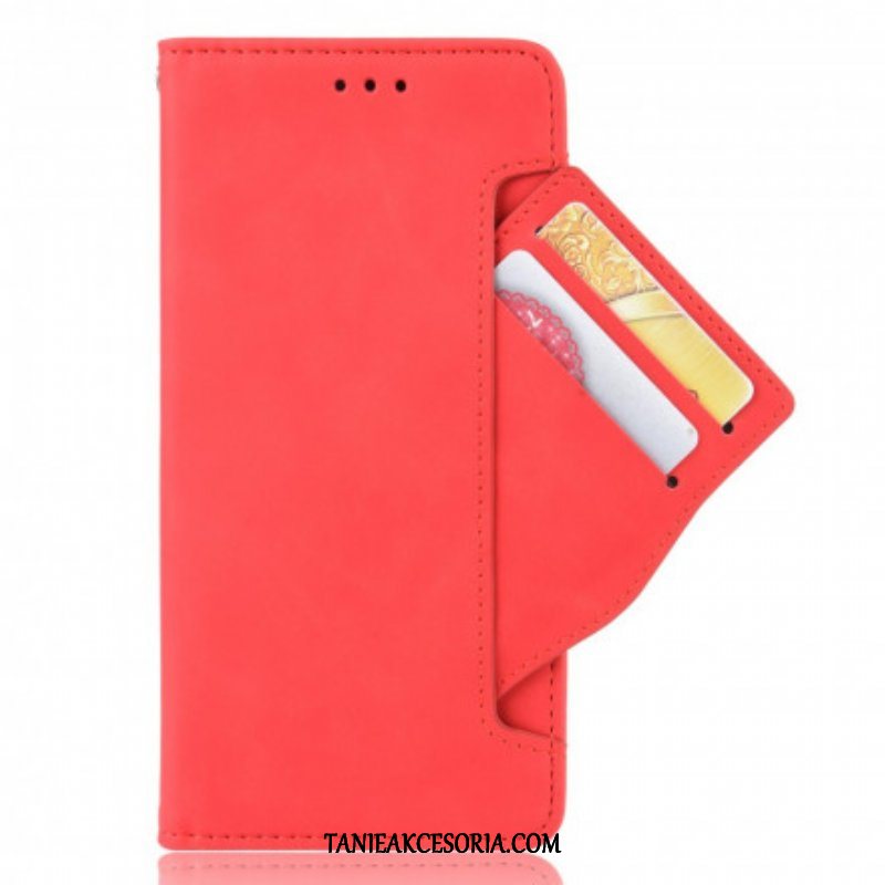 Etui Folio do Moto G100 Wielokartowa Klasa Premier