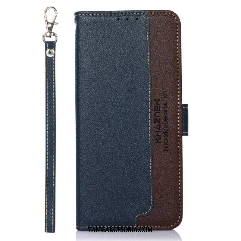 Etui Folio do Poco X5 5G Rfid Khazneh