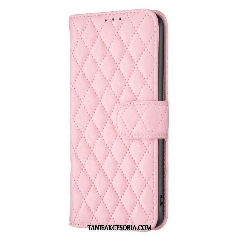 Etui Folio do Samsung Galaxy A14 / A14 5G Pikowany Styl