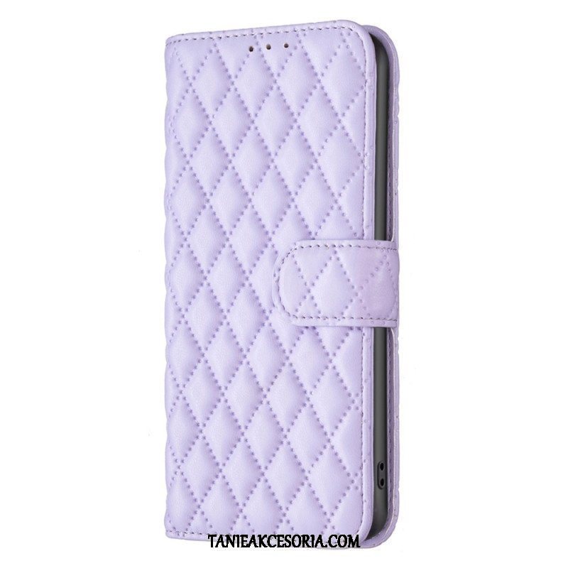 Etui Folio do Samsung Galaxy A14 / A14 5G Pikowany Styl