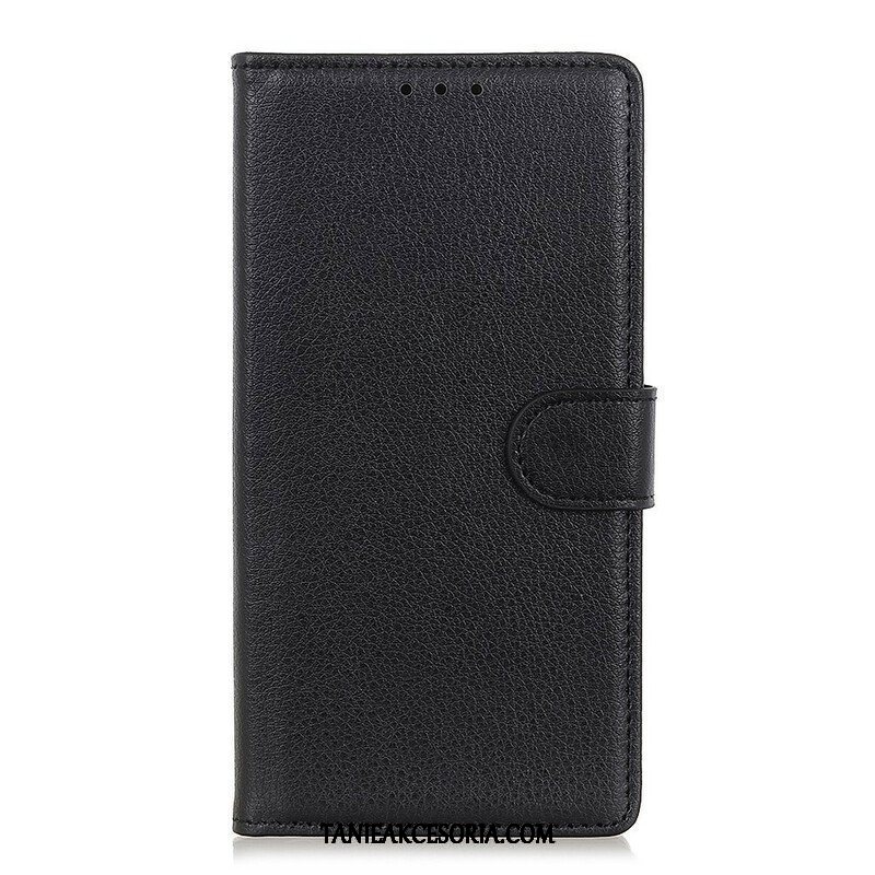 Etui Folio do Samsung Galaxy A42 5G Tekstura Liczi