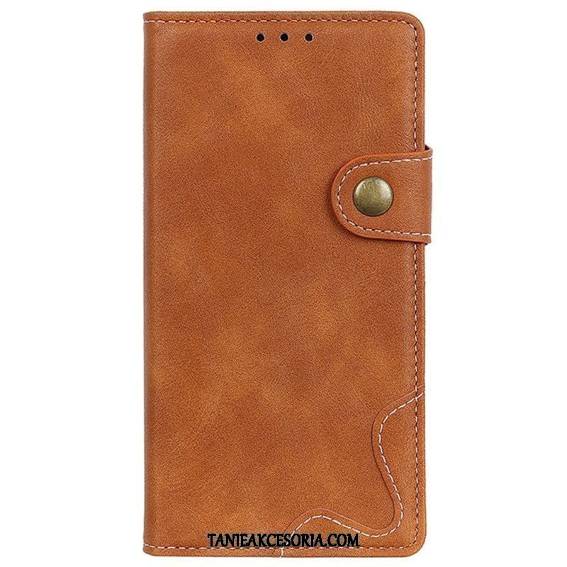 Etui Folio do Samsung Galaxy M13 Artystyczny Guzik