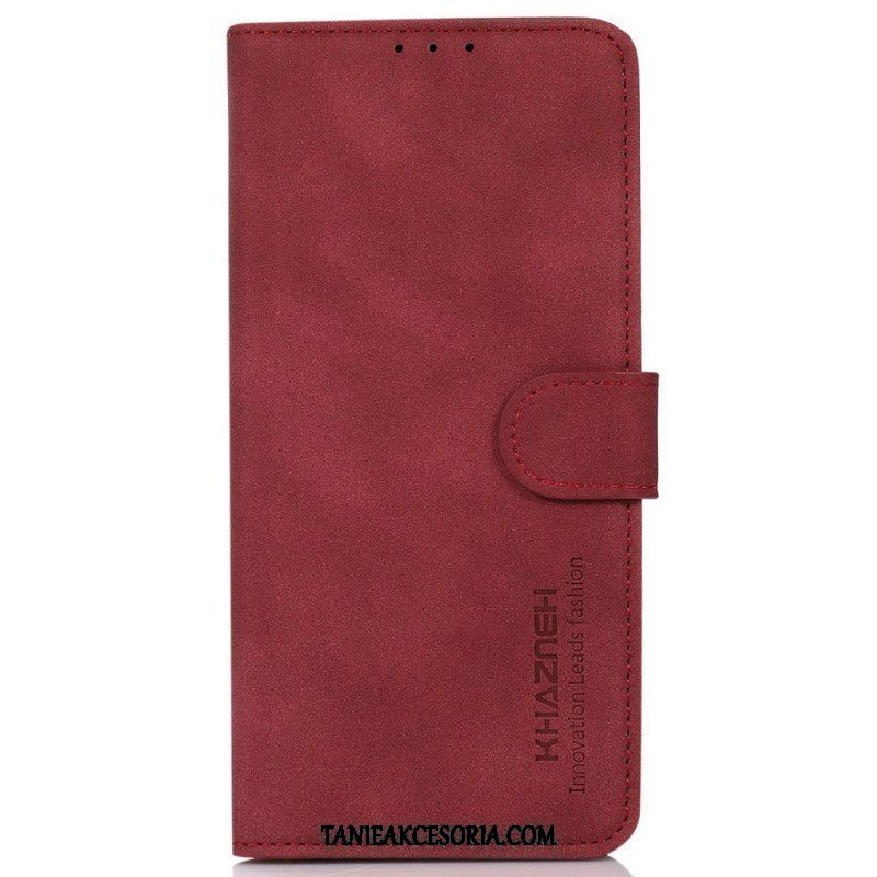 Etui Folio do Samsung Galaxy M33 5G Imitacja Skóry Khazneh