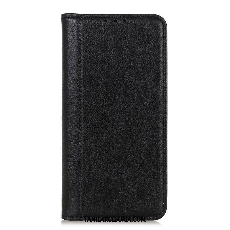 Etui Folio do Samsung Galaxy M52 5G Pleciona Skóra