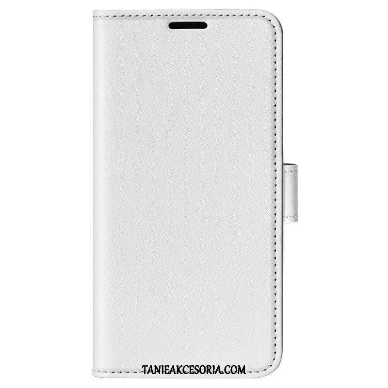 Etui Folio do Samsung Galaxy S23 Ultra 5G Efekt Skóry Vintage