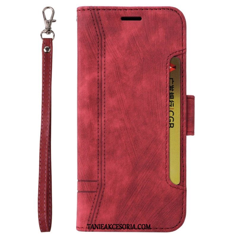 Etui Folio do Vivo Y16 Betopnice Przednie Etui Na Karty