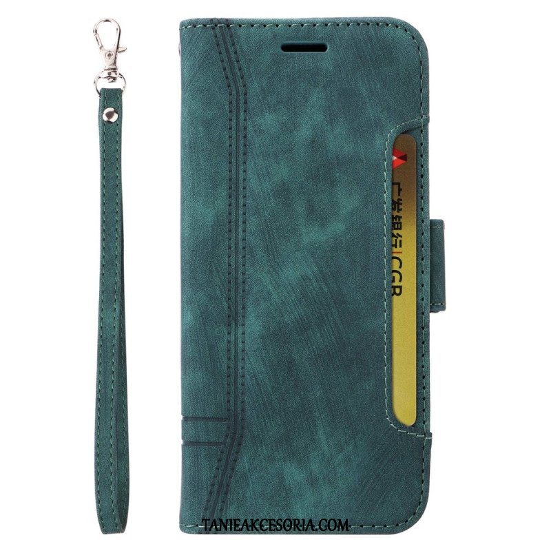 Etui Folio do Vivo Y16 Betopnice Przednie Etui Na Karty