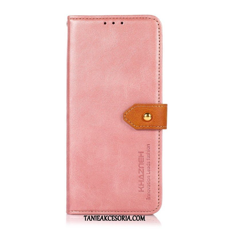 Etui Folio do Xiaomi Redmi Note 11 Pro / 11 Pro 5G Z Paskiem Khazneh