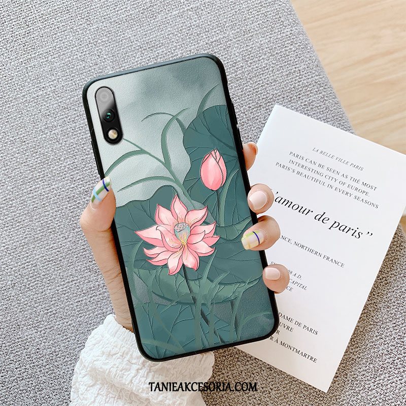 Etui Honor 9x Trójwymiarowy Młodzież Kreatywne, Futerał Honor 9x Relief Niebieski All Inclusive