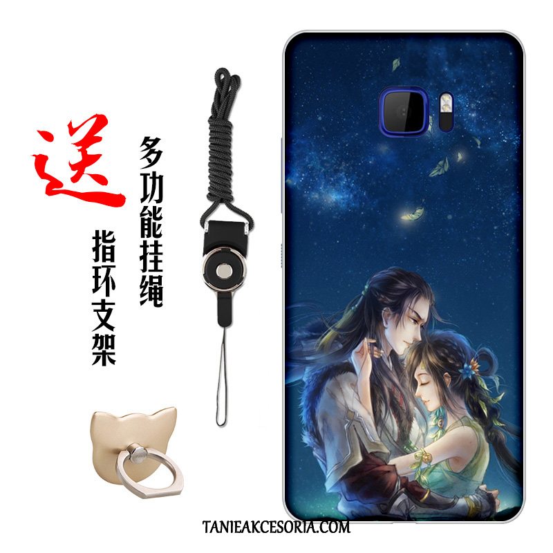 Etui Htc U Ultra Telefon Komórkowy Różowe Chiński Styl, Futerał Htc U Ultra Kwiaty Miękki Silikonowe