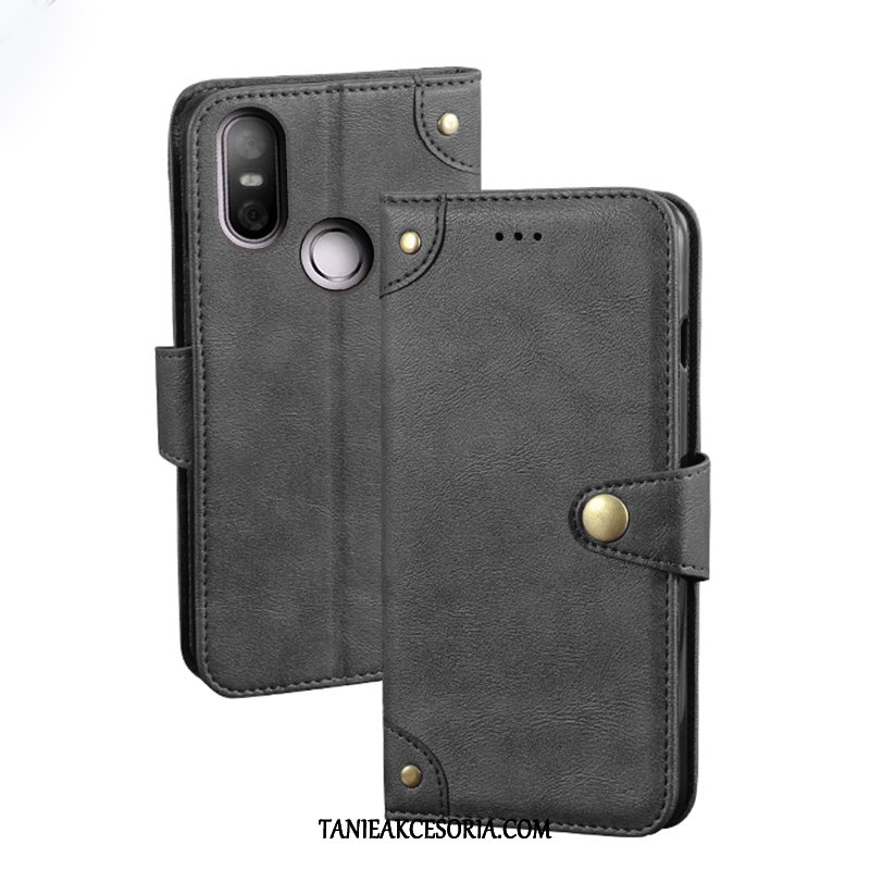 Etui Htc U12 Life Ochraniacz Czerwony Portfel, Obudowa Htc U12 Life Vintage Tendencja Kreatywne