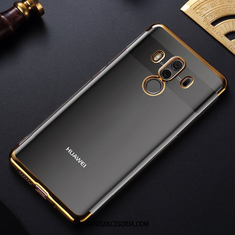 Etui Huawei Mate 10 Pro Przezroczysty Ochraniacz Anti-fall, Pokrowce Huawei Mate 10 Pro Poszycie Czerwony Tendencja