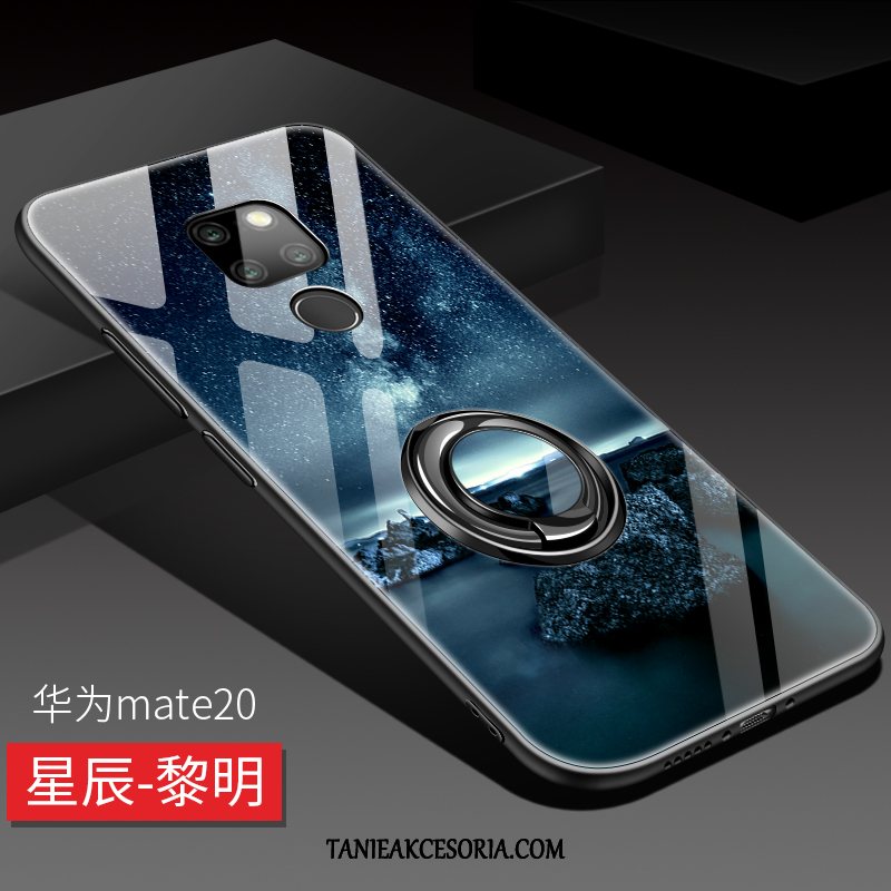 Etui Huawei Mate 20 Cienkie Ring Telefon Komórkowy, Futerał Huawei Mate 20 Lustro All Inclusive Wspornik
