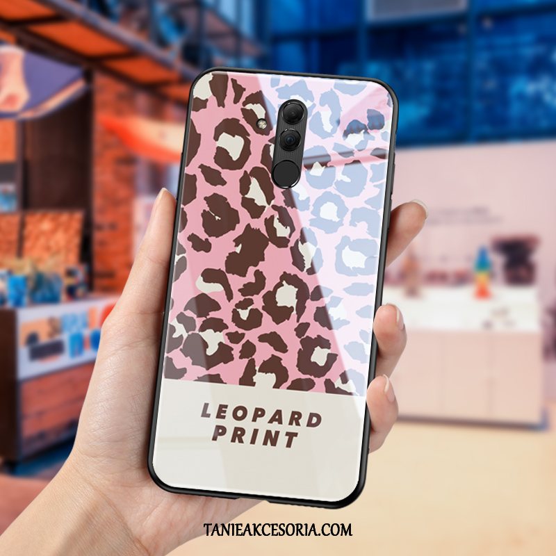 Etui Huawei Mate 20 Lite All Inclusive Telefon Komórkowy Szkło, Pokrowce Huawei Mate 20 Lite Moda Lampart Osobowość