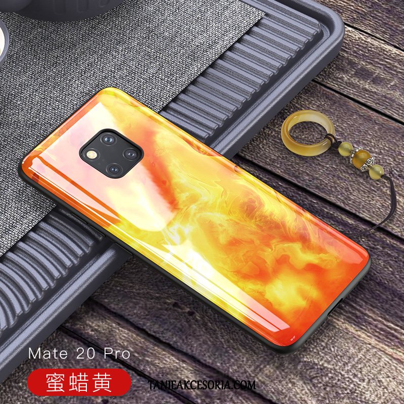 Etui Huawei Mate 20 Pro Anti-fall Silikonowe Modna Marka, Obudowa Huawei Mate 20 Pro Szkło Osobowość Zielony