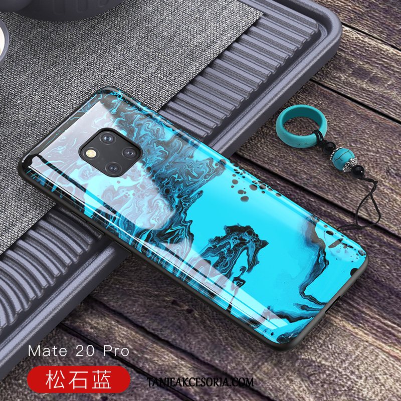 Etui Huawei Mate 20 Pro Anti-fall Silikonowe Modna Marka, Obudowa Huawei Mate 20 Pro Szkło Osobowość Zielony