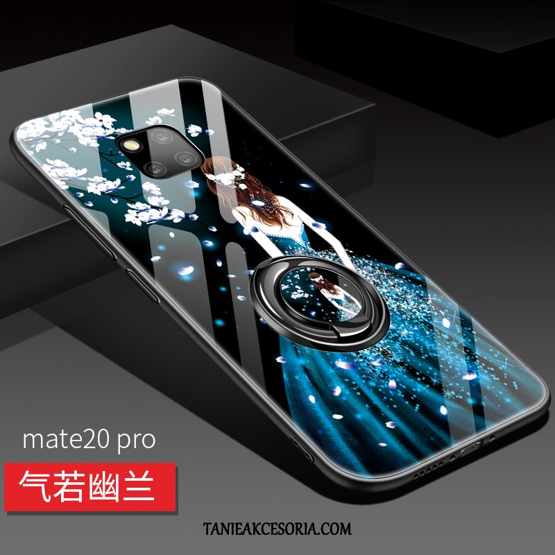 Etui Huawei Mate 20 Pro Telefon Komórkowy Ring Moda, Futerał Huawei Mate 20 Pro Silikonowe Modna Marka Zielony