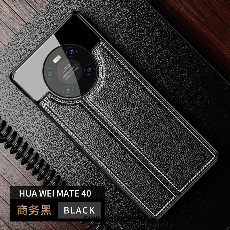 Etui Huawei Mate 40 Lustro Anti-fall Kreatywne, Pokrowce Huawei Mate 40 Telefon Komórkowy Czarny Osobowość