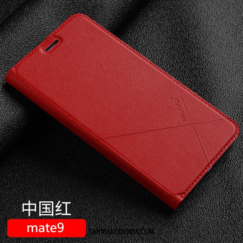 Etui Huawei Mate 9 Ochraniacz Klapa Skórzany, Futerał Huawei Mate 9 All Inclusive Anti-fall Czarny
