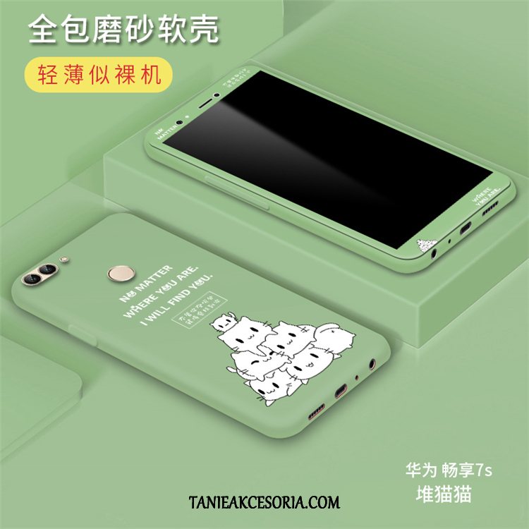 Etui Huawei P Smart Filmy Zielony Telefon Komórkowy, Futerał Huawei P Smart Szkło Hartowane