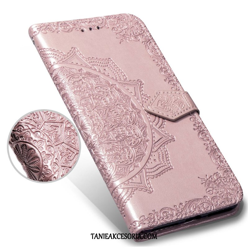 Etui Huawei P Smart Ochraniacz Purpurowy Anti-fall, Pokrowce Huawei P Smart Relief Telefon Komórkowy Tendencja