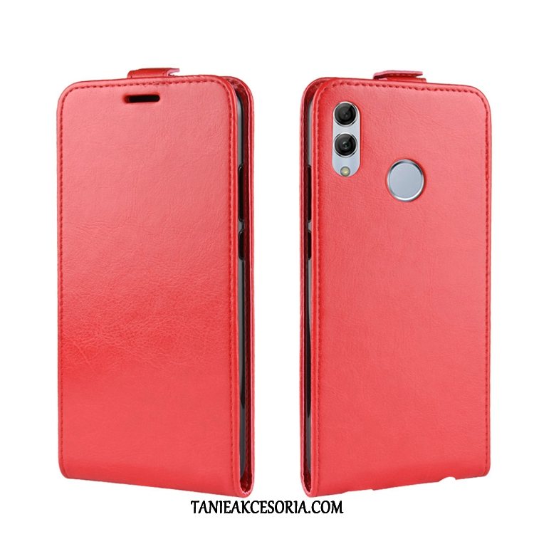 Etui Huawei P Smart+ Skórzany Futerał Czerwony Telefon Komórkowy, Pokrowce Huawei P Smart+