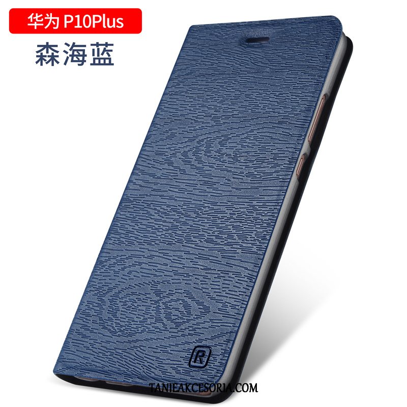 Etui Huawei P10 Plus All Inclusive Skórzany Ochraniacz, Futerał Huawei P10 Plus Niebieski Telefon Komórkowy Klapa