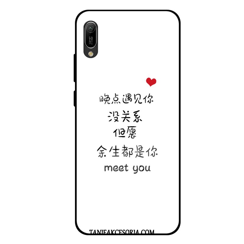 Etui Huawei Y6 2019 Zakochani Miękki Telefon Komórkowy, Obudowa Huawei Y6 2019 Czerwony Silikonowe All Inclusive