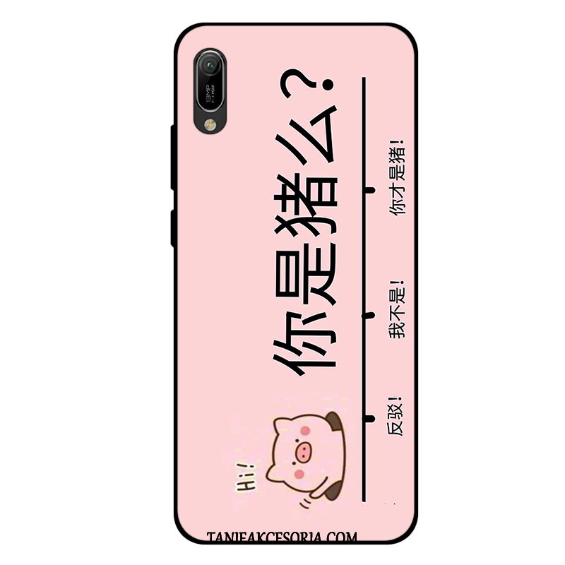 Etui Huawei Y6 2019 Zakochani Miękki Telefon Komórkowy, Obudowa Huawei Y6 2019 Czerwony Silikonowe All Inclusive