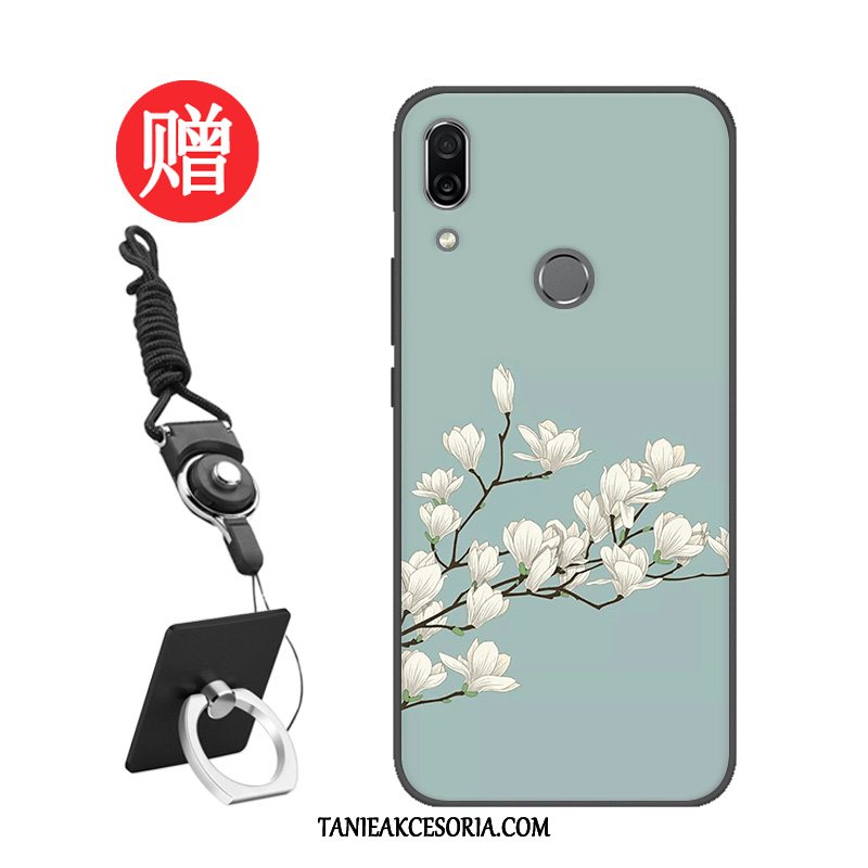 Etui Huawei Y7 2019 Ochraniacz Niebieski Wzór, Futerał Huawei Y7 2019 Telefon Komórkowy Filmy Tendencja