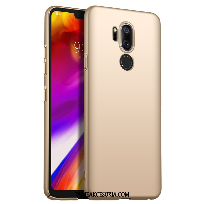 Etui Lg G7 Thinq Nubuku Ochraniacz Ciemno, Obudowa Lg G7 Thinq Telefon Komórkowy Silky Anti-fall Beige