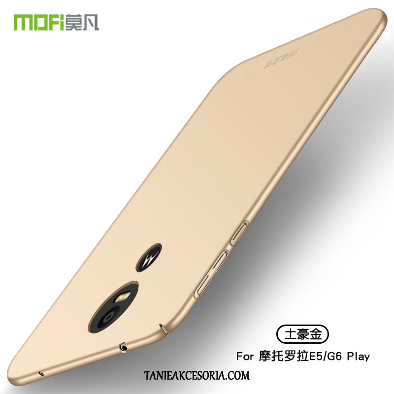 Etui Moto E5 Play Cienkie Telefon Komórkowy Czarny, Pokrowce Moto E5 Play Ochraniacz Nowy Nubuku