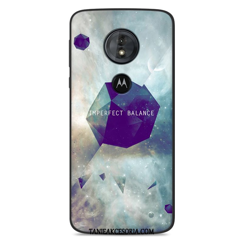 Etui Moto E5 Play Miękki Silikonowe Kreatywne, Futerał Moto E5 Play All Inclusive Anti-fall Czerwony