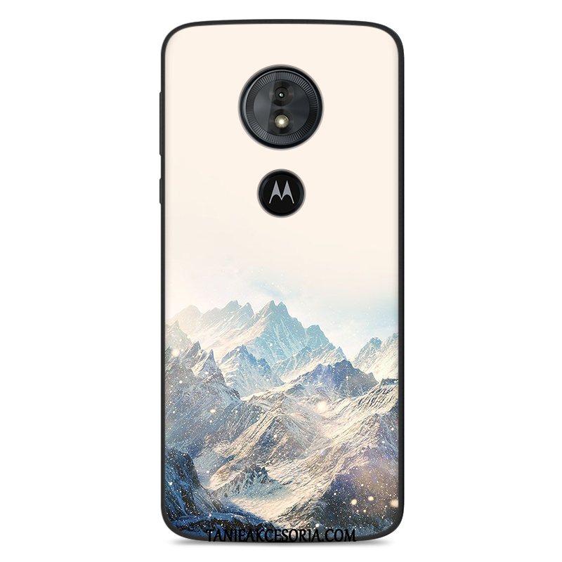 Etui Moto E5 Play Miękki Silikonowe Kreatywne, Futerał Moto E5 Play All Inclusive Anti-fall Czerwony