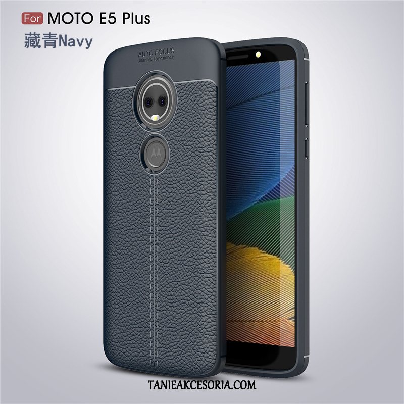 Etui Moto E5 Play Ochraniacz Czerwony Anti-fall, Obudowa Moto E5 Play Gwiazda Biznes Tendencja