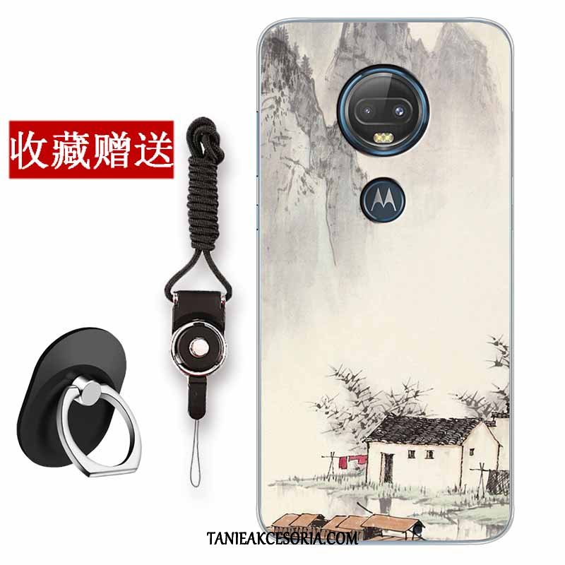 Etui Moto G7 All Inclusive Miękki Vintage, Obudowa Moto G7 Ochraniacz Anti-fall Moda