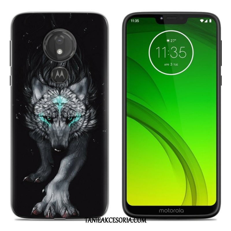 Etui Moto G7 Play Kreatywne Purpurowy Telefon Komórkowy, Pokrowce Moto G7 Play Miękki Silikonowe Osobowość