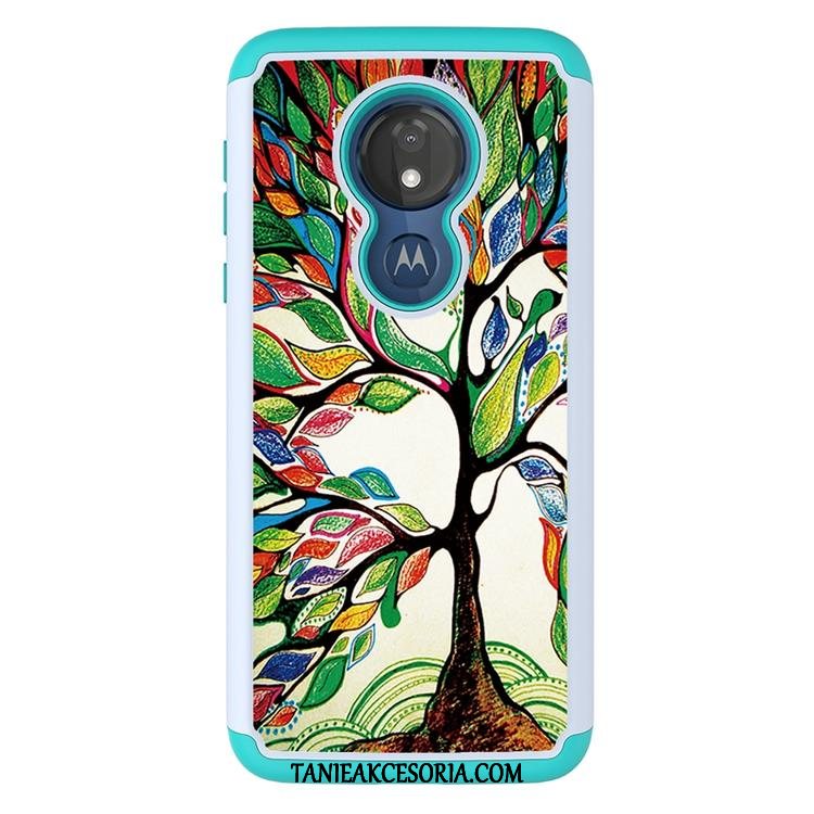 Etui Moto G7 Power Anti-fall Wzór Kreskówka, Obudowa Moto G7 Power Kolor Czarny Ochraniacz