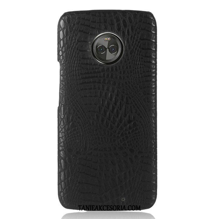 Etui Moto X4 Trudno Telefon Komórkowy Tylna Pokrywa, Pokrowce Moto X4 Ochraniacz Wzór Krokodyla Biały