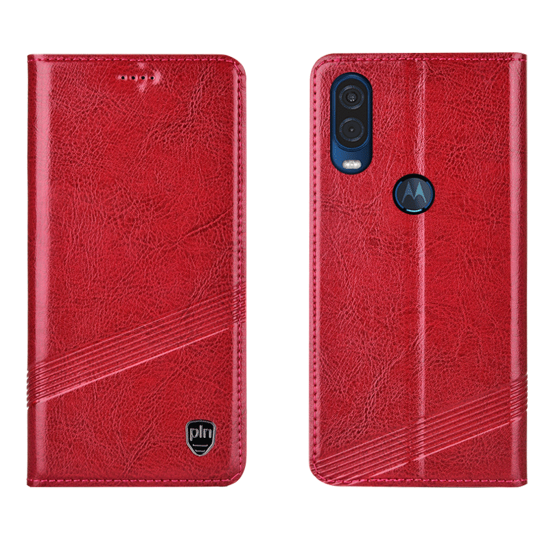 Etui Motorola One Vision Telefon Komórkowy Anti-fall All Inclusive, Pokrowce Motorola One Vision Ochraniacz Braun